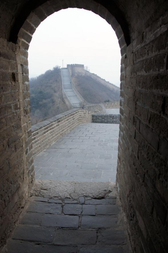 "Великая китайская стена", выход из башни